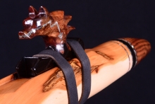 Mountain Mahogany Native American Flute, Minor, Mid F#-4, #I31A